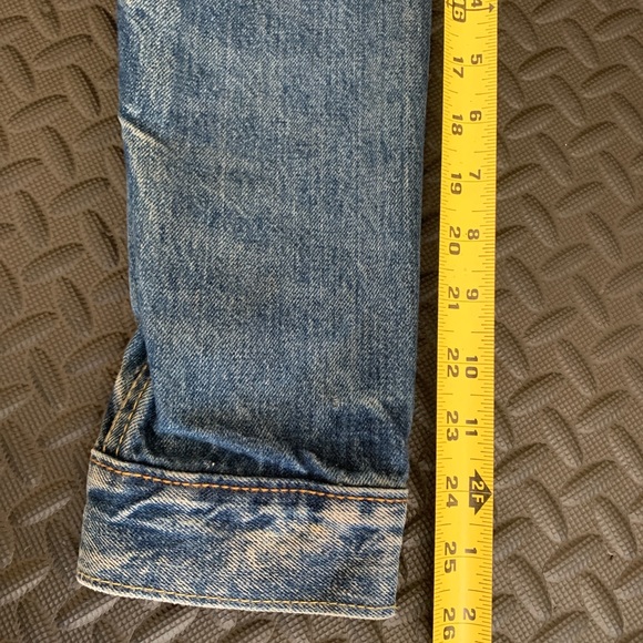 Levis Trucker Jacket sz XL Medium Wash Red Tab Type 3 - Picture 12 of 12